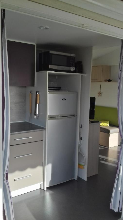 Mobile-Home 100M Plage Utah Mme Surget Sainte-Marie-du-Mont  Exterior foto
